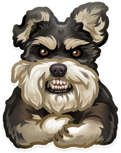 🐶 Стикер «Just zoo it» для Telegram