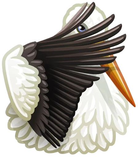 🦢 Стикер «Just zoo it» для Telegram