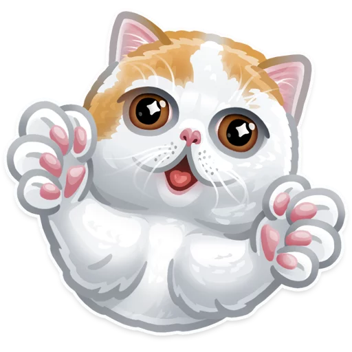 🐱 Стикер «Just zoo it» для Telegram