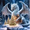🤩 Эмодзи «Дракон Несёт Елочку» для Telegram