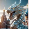 🤩 Эмодзи «Дракон Несёт Елочку» для Telegram