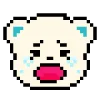 😭 Эмодзи «pixel animals» для Telegram