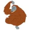 🦍 Эмодзи «Зверюшки» для Telegram