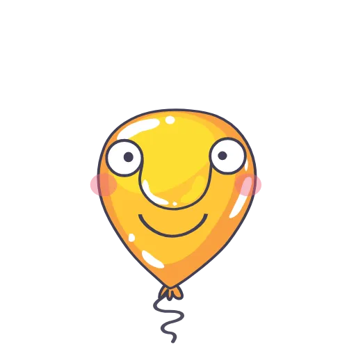 ☺️ Стикер «Шарики» для Telegram