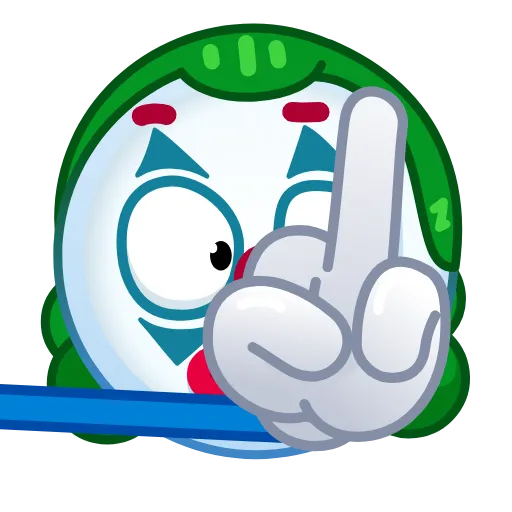 🖕 Стикер «Clowns» для Telegram