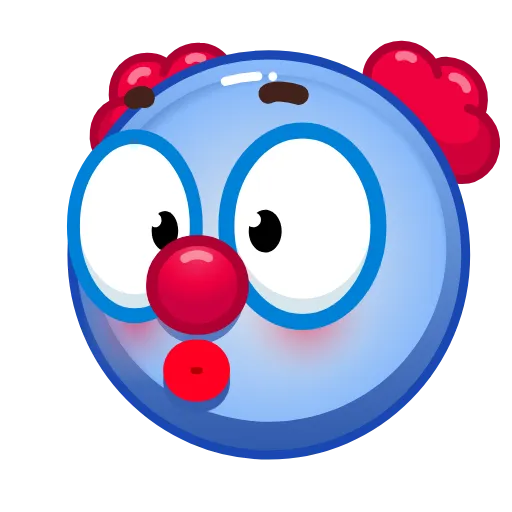 🪩 Стикер «Clowns» для Telegram