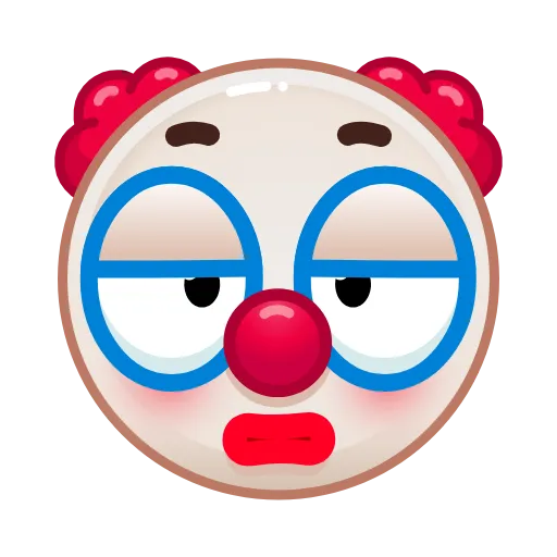 🙄 Стикер «Clowns» для Telegram