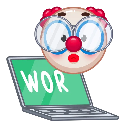 💻 Стикер «Clowns» для Telegram