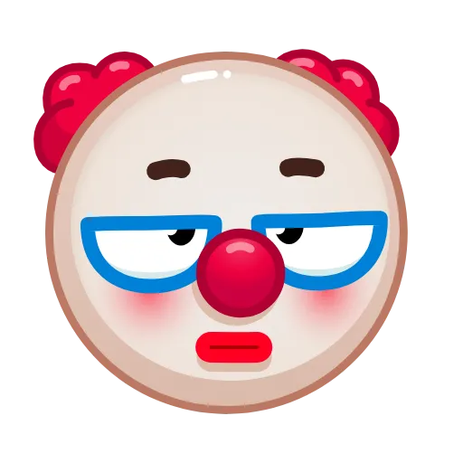 ❌ Стикер «Clowns» для Telegram