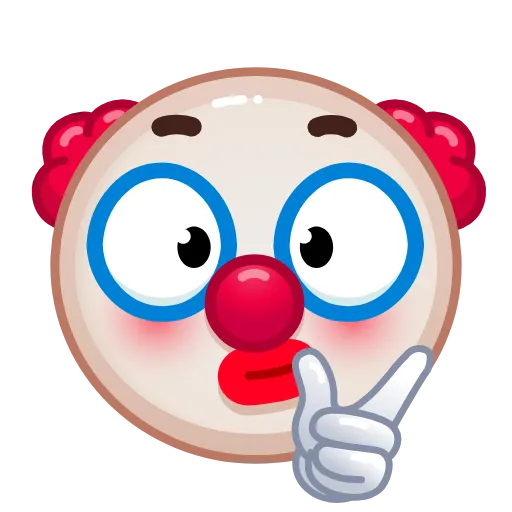 ✅ Стикер «Clowns» для Telegram