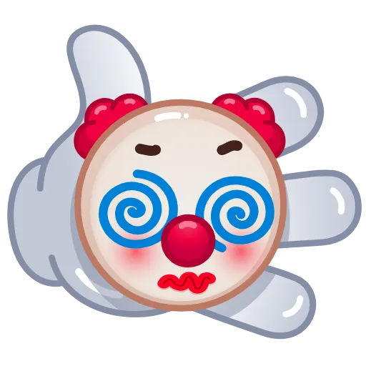 😵‍💫 Стикер «Clowns» для Telegram