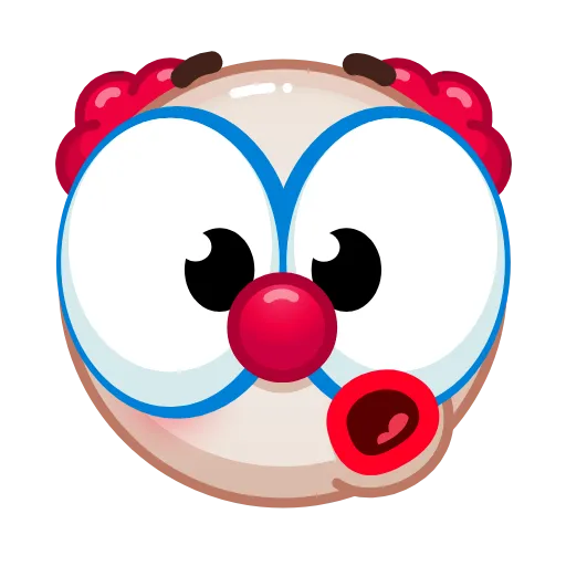 😳 Стикер «Clowns» для Telegram