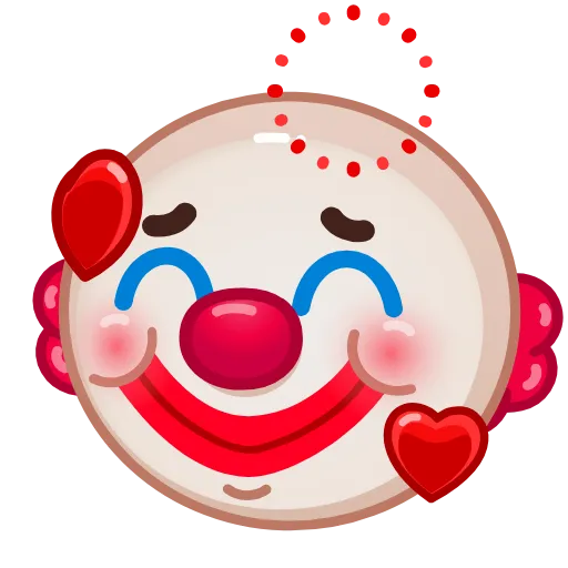 🥰 Стикер «Clowns» для Telegram