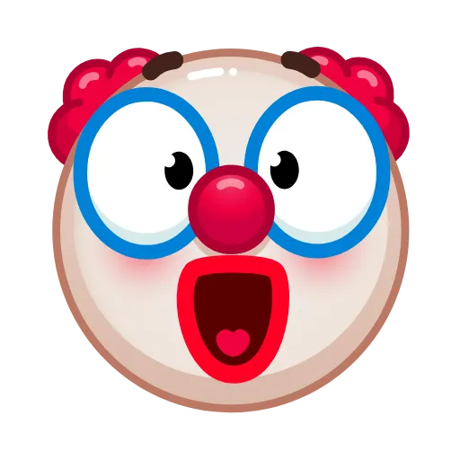 🎊 Стикер «Clowns» для Telegram