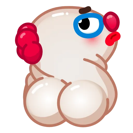 😝 Стикер «Clowns» для Telegram