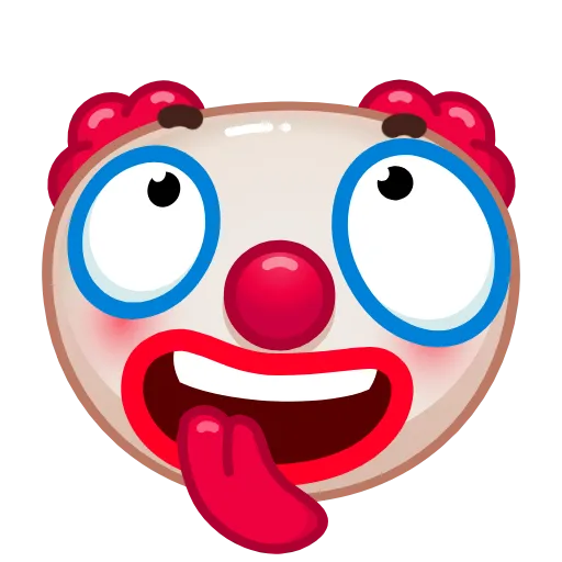 🤪 Стикер «Clowns» для Telegram