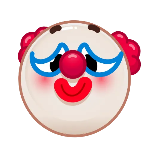 😊 Стикер «Clowns» для Telegram