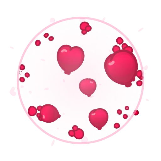 ❤️ Стикер «Clowns» для Telegram