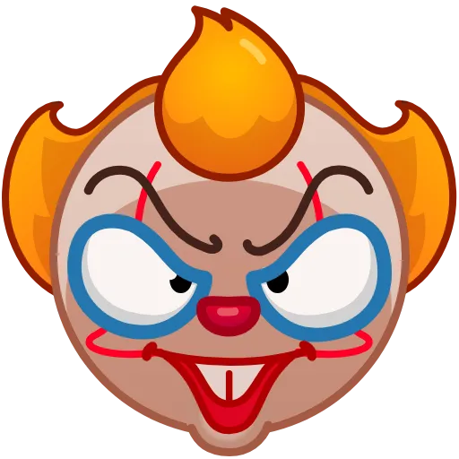 😏 Стикер «Clowns» для Telegram