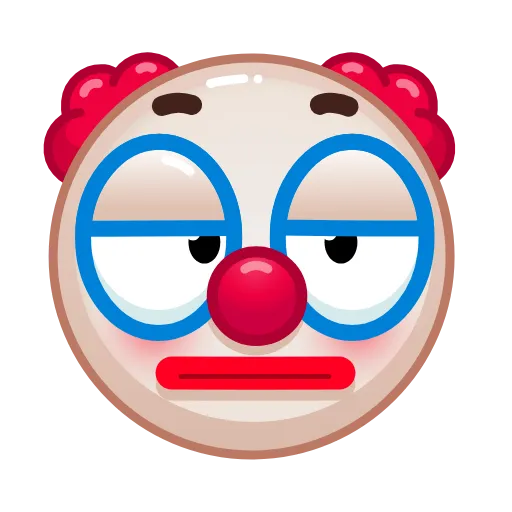😐 Стикер «Clowns» для Telegram