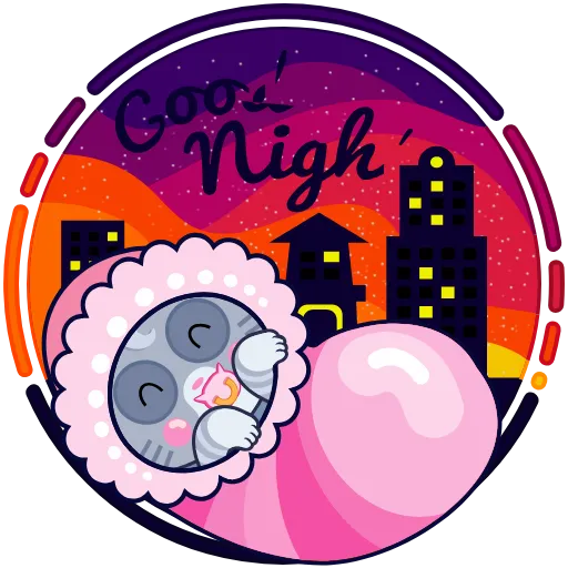 💤 Стикер «Animated Contest» для Telegram