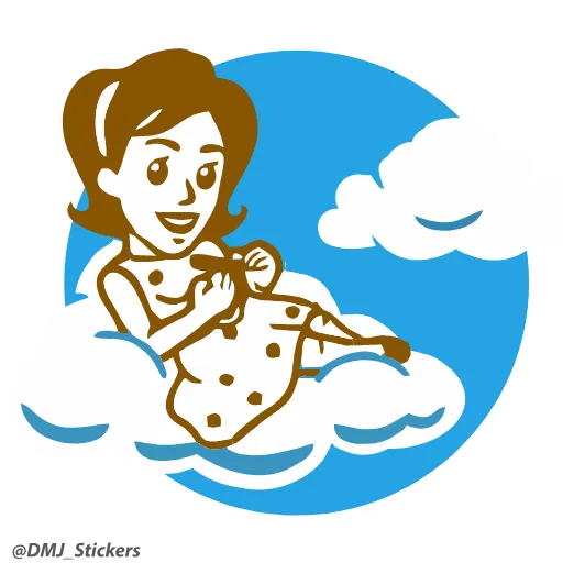 ☁️ Стикер «Animated» для Telegram