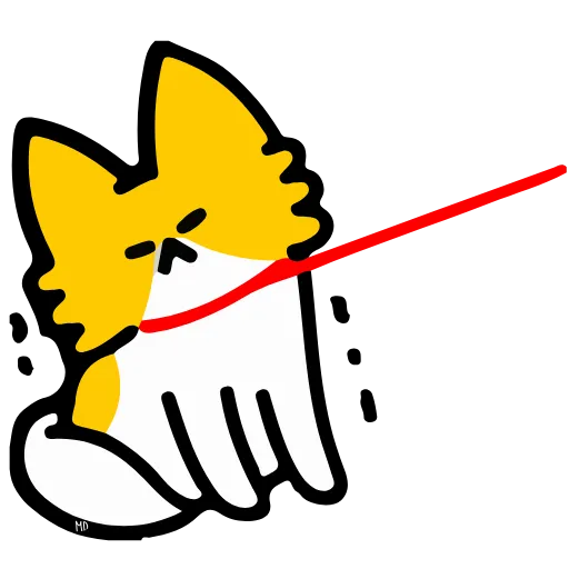 😸 Стикер «Animated Dog» для Telegram
