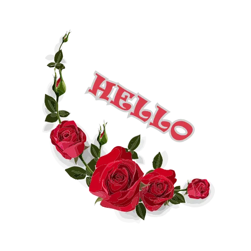 ☺️ Стикер «Animated Flowers» для Telegram