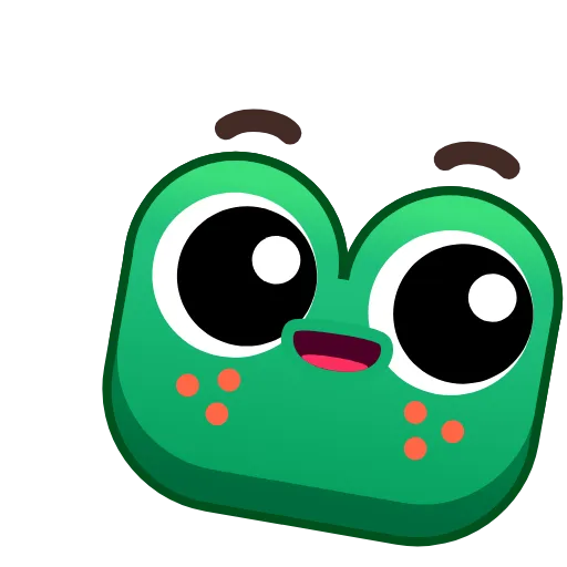 😌 Стикер «Frogs» для Telegram