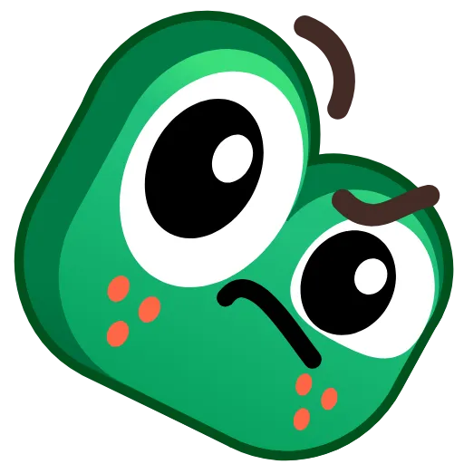 🤨 Стикер «Frogs» для Telegram