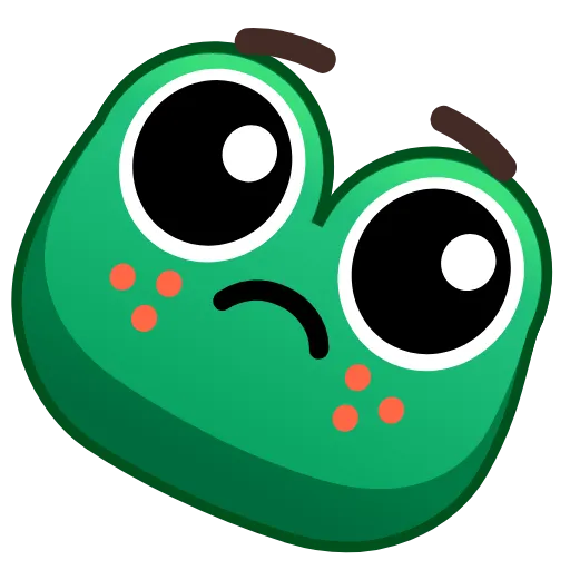 😟 Стикер «Frogs» для Telegram