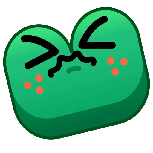 😖 Стикер «Frogs» для Telegram