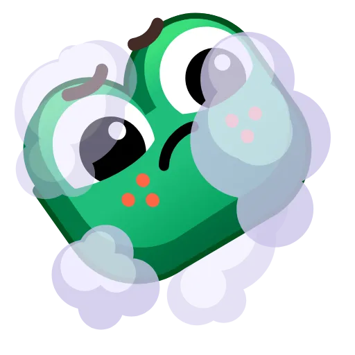 😶‍🌫️ Стикер «Frogs» для Telegram
