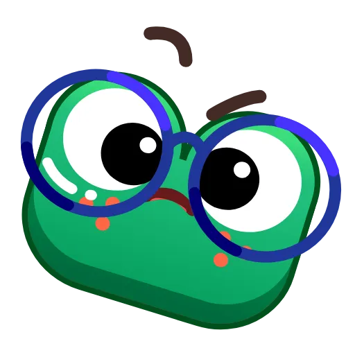 🤓 Стикер «Frogs» для Telegram