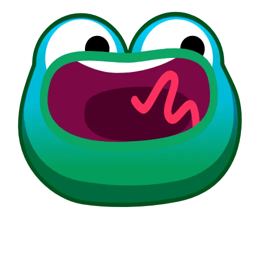😱 Стикер «Frogs» для Telegram