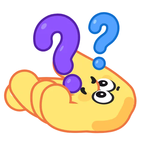 🤔 Стикер «Funny Hands» для Telegram