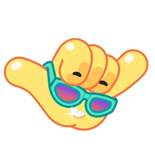 🤙 Стикер «Funny Hands» для Telegram