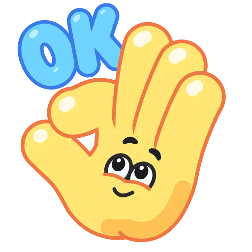 👌 Стикер «Funny Hands» для Telegram