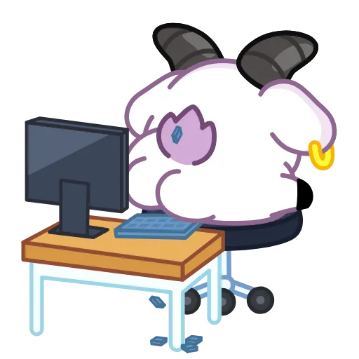 👨‍💻 Стикер «Козел» для Telegram