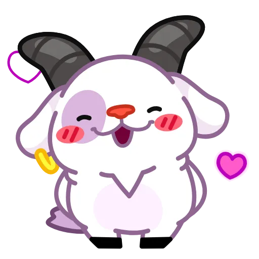 🥰 Стикер «Козел» для Telegram