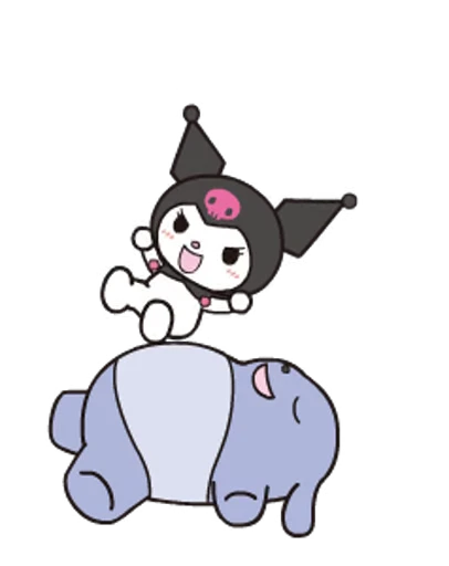 ⭐ Стикер «Animated Kuromi» для Telegram