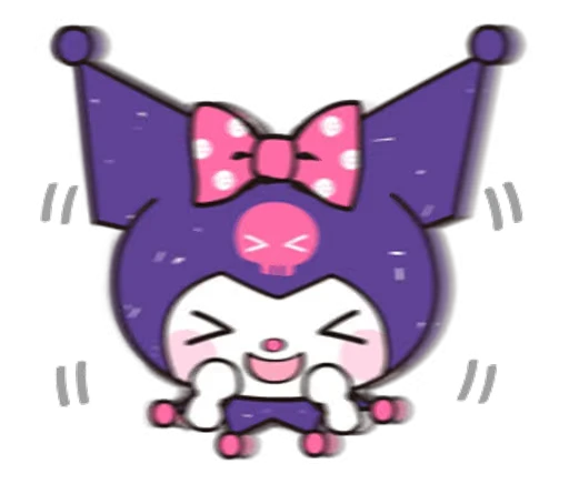 ⭐ Стикер «Animated Kuromi» для Telegram