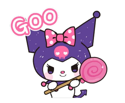 👏 Стикер «Animated Kuromi» для Telegram