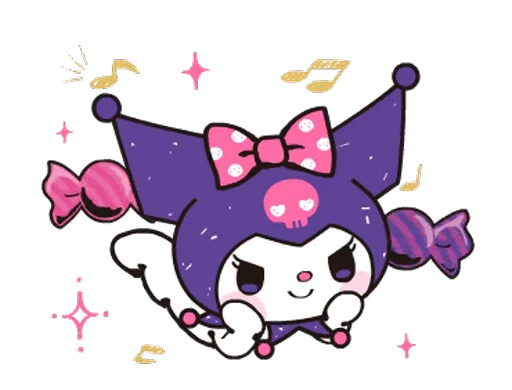 ☺️ Стикер «Animated Kuromi» для Telegram