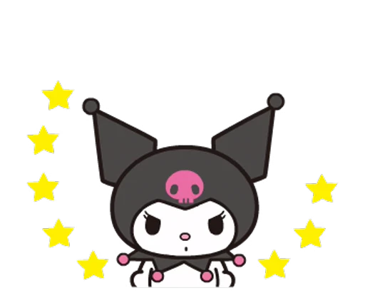 ⭐ Стикер «Animated Kuromi» для Telegram