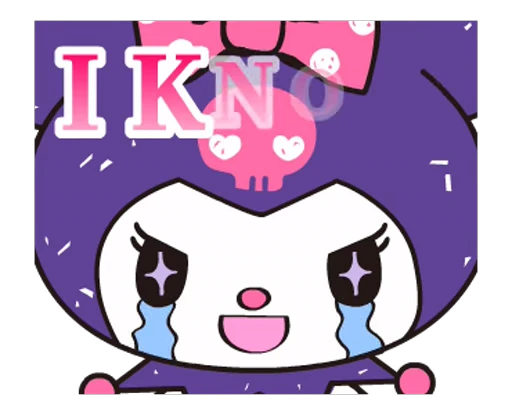 😊 Стикер «Animated Kuromi» для Telegram