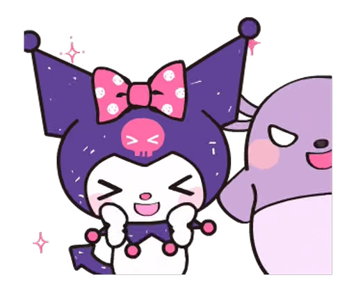 😆 Стикер «Animated Kuromi» для Telegram