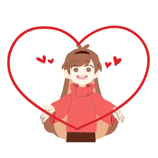 💋 Стикер «Love Animation» для Telegram