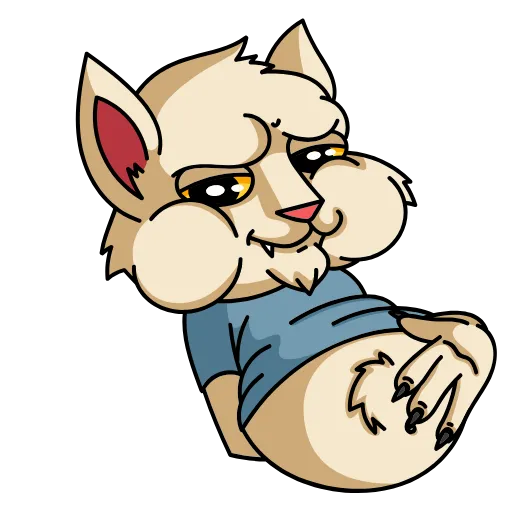 😋 Стикер «MDK Мудакотик» для Telegram