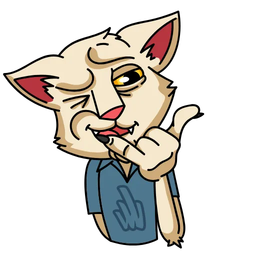 🤙 Стикер «MDK Мудакотик» для Telegram